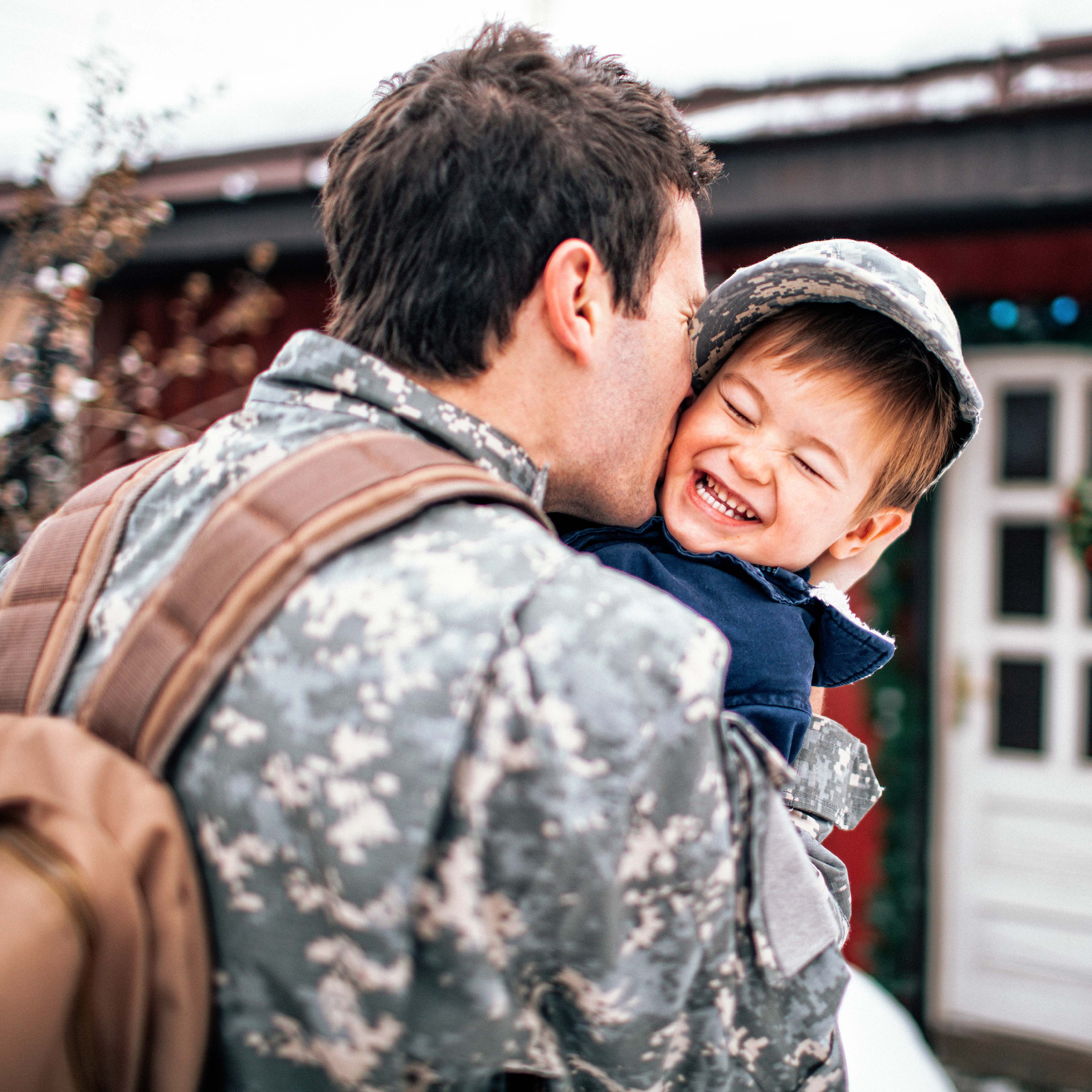 Military family at YMCA